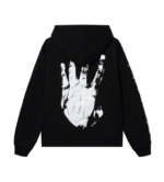 XXXTentacion Hoodie Revenge Lightning Black back view graphic hoodie