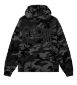 Revenge Xxxtentacion Black Camo 3M Hoodie front view streetwear hoodie