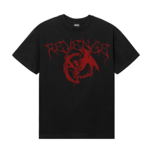 ABADDON LIGHTNING TEE BLACK/RED