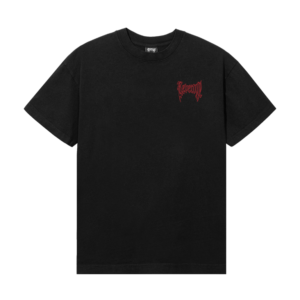 SO BELOW TEE BLACK/RED
