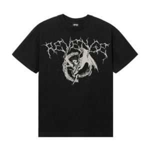 REVENGE ABADDON LIGHTNING TEE BLACK/CREAM