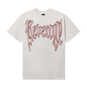 REVENGE RITUAL TEE CEMENT/RED