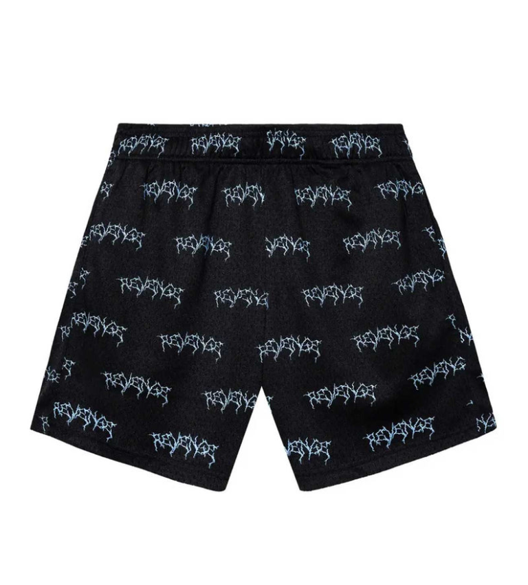 Revenge Massacre Shorts Black Front Revenge Massacre Shorts Black front view