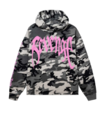 Kill Hoodie Rvenege front view black streetwear hoodie