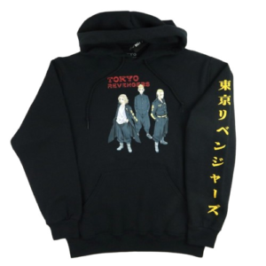 Tokyo Revengers Hoodie front view with anime graphic