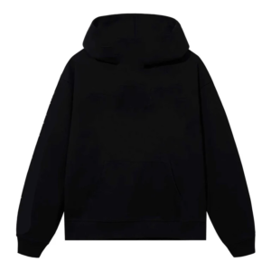 Revenge Black Hoodie back view with signature graphic design