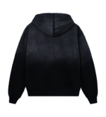 Revenge Embroidered Arch Logo Zip Washed Black White back