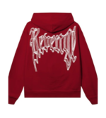 Revenge Isaac Hoodie Red back view