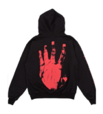 Revenge Kill Outline Red Hoodie back view