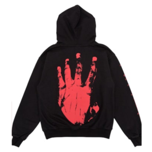 Revenge Kill Outline Red Hoodie back view