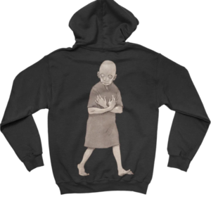 Revenge Rosary Hoodie back view